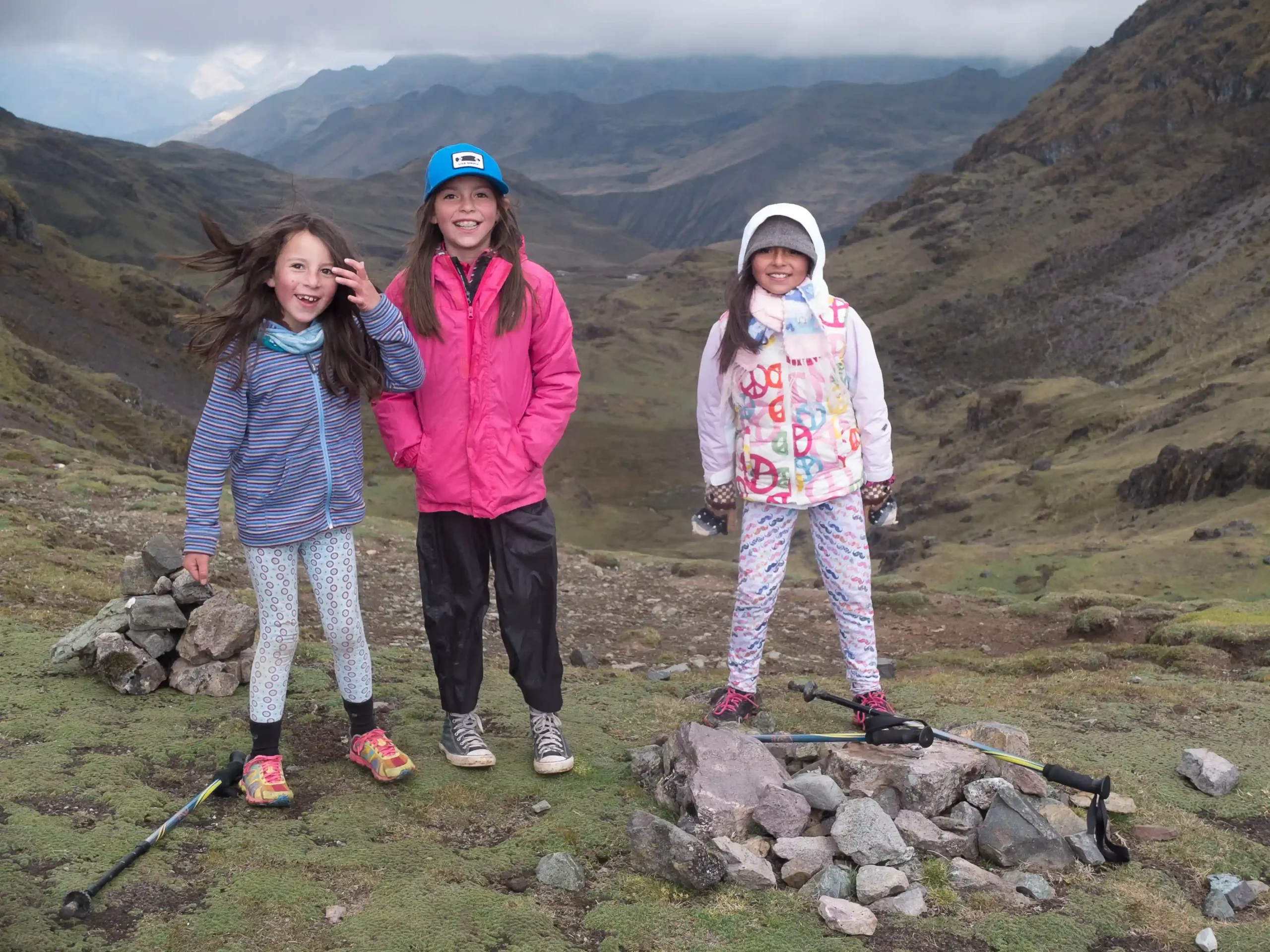 Lares Ipsaycocha pass between Patacancha and Huacahuasi