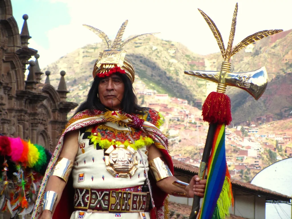The Inca at Inti Raymi