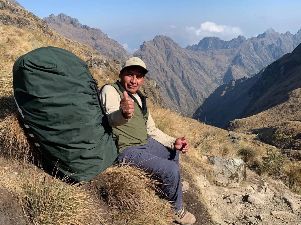 Porter on the Inca Trail