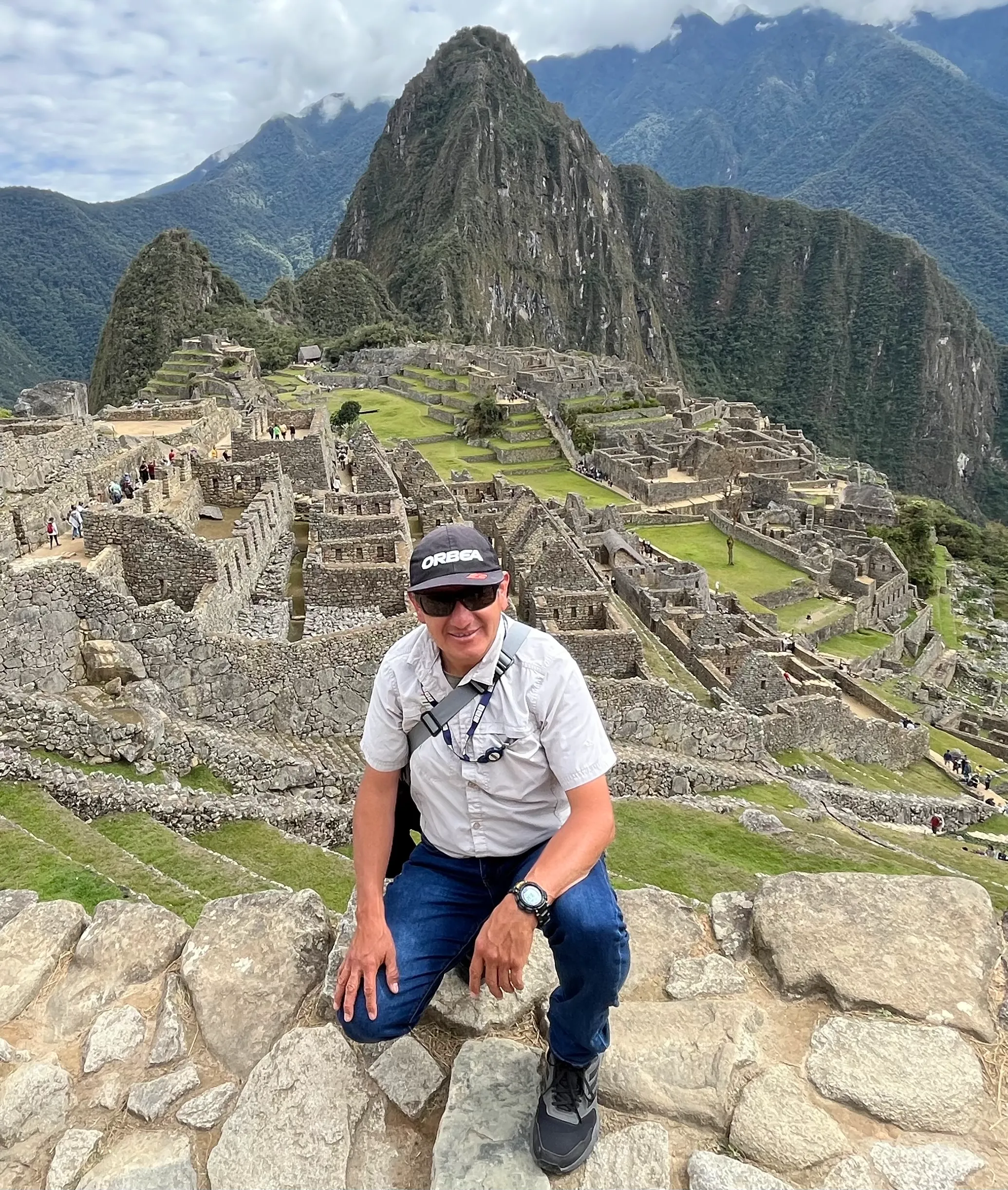 Jose Rivas at Machu Picchu